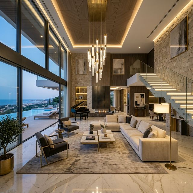 Modern Riverside Villa